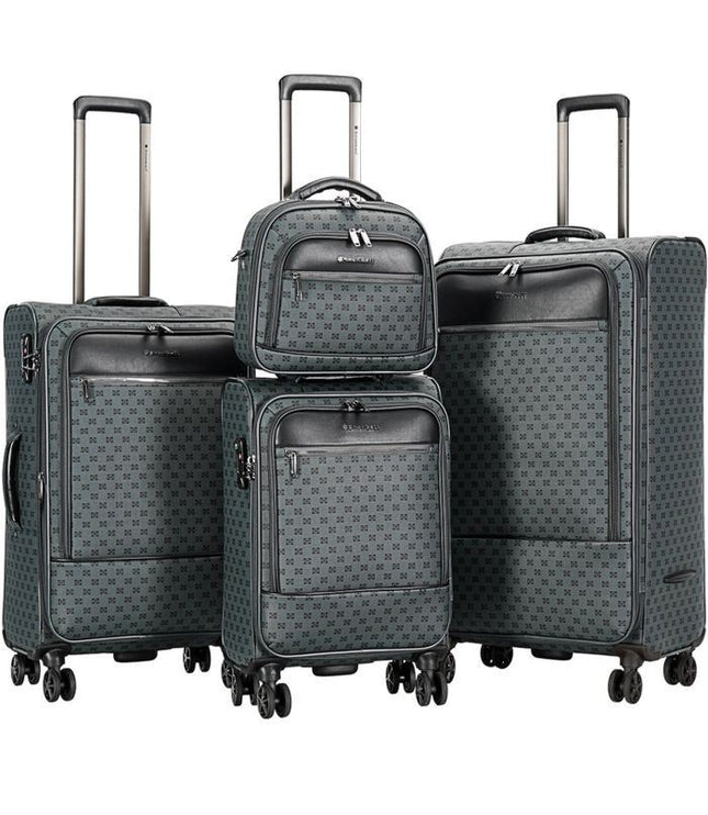 Corringham Set of 4 Soft Shell Suitcase in Grey