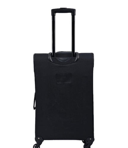 Corsham Medium Soft Shell Suitcase in Black