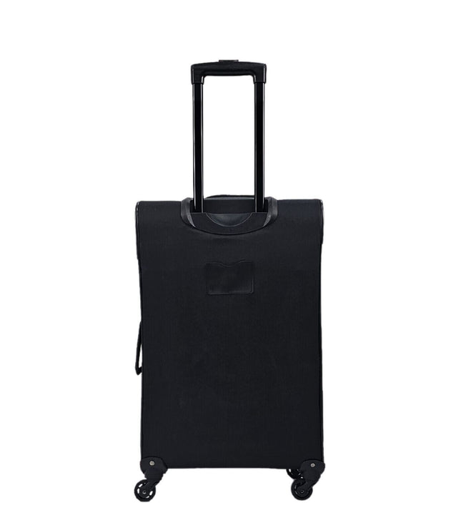 Corsham Medium Soft Shell Suitcase in Black