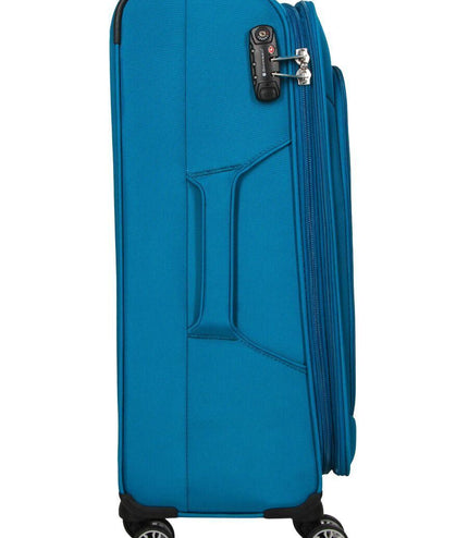 Cockermouth Medium Soft Shell Suitcase in Teal