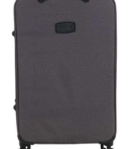 Cinderford Medium Soft Shell Suitcase in Grey