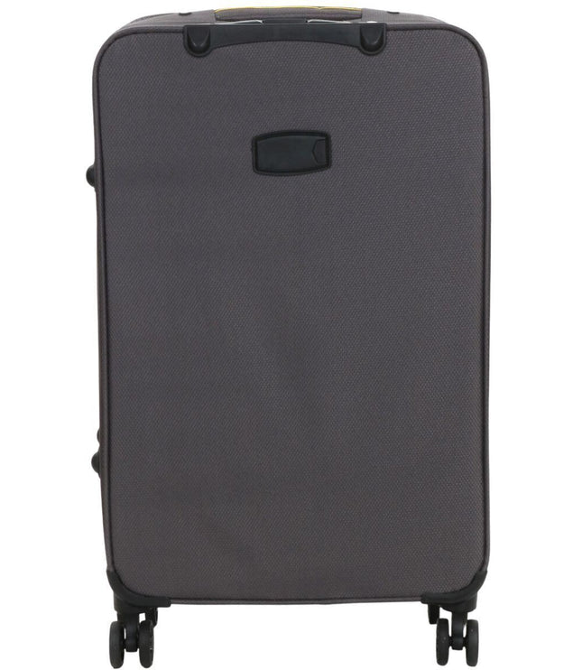 Cinderford Medium Soft Shell Suitcase in Grey
