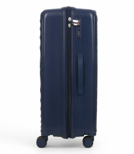 Balranald Large Hard Shell Suitcase in Dark Blue