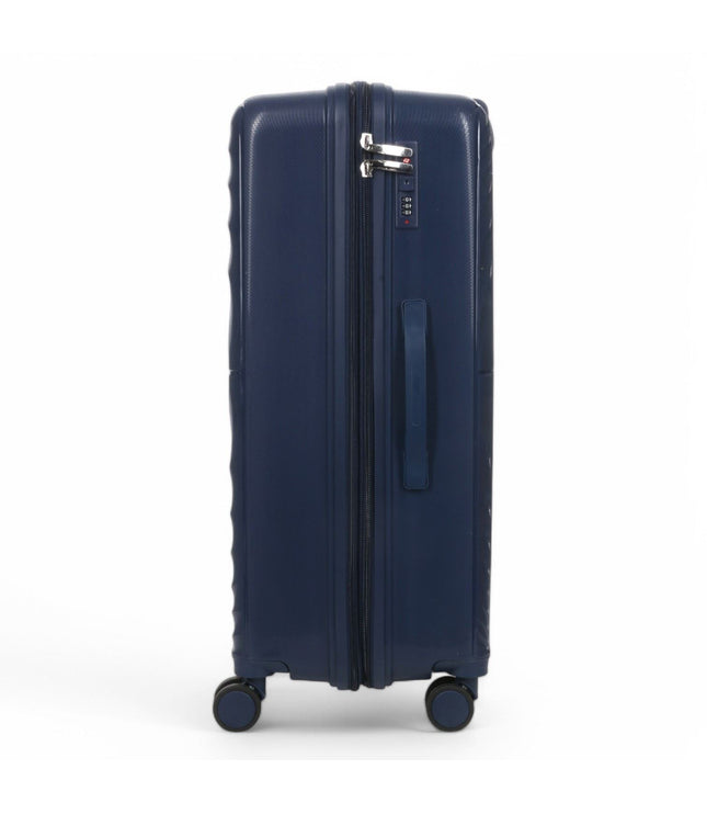 Balranald Large Hard Shell Suitcase in Dark Blue
