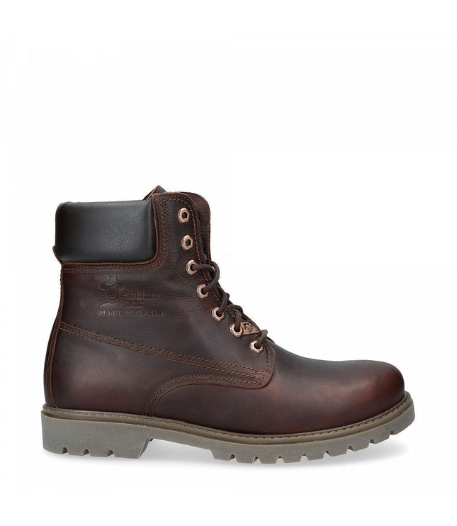 Panama Jack 03 C52 Mens Brown Waterproof Leather Laces Hiking Ankle Boots
