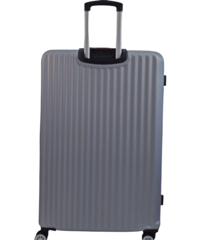 Alsager Extra Large Hard Shell Suitcase in Silver