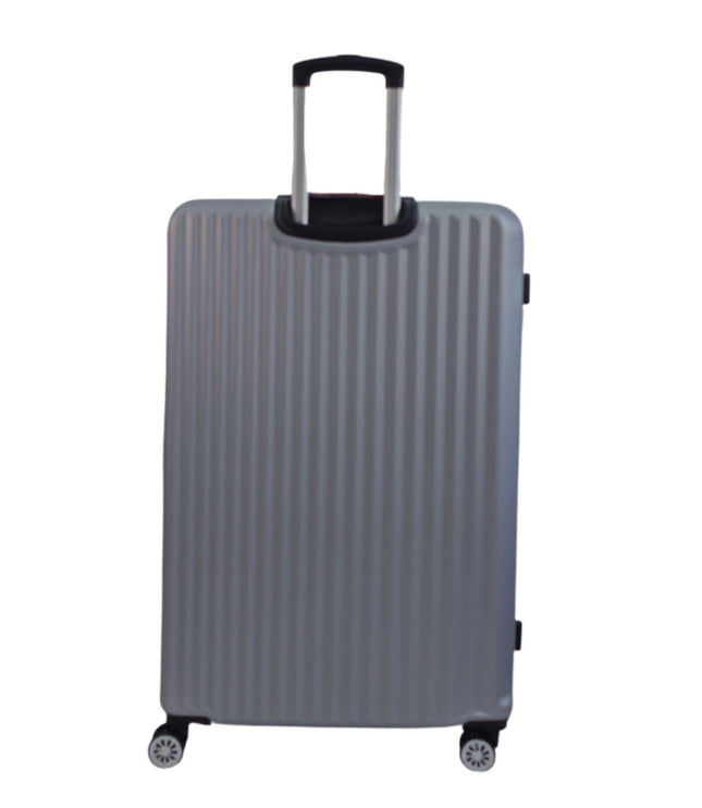 Alsager Extra Large Hard Shell Suitcase in Silver