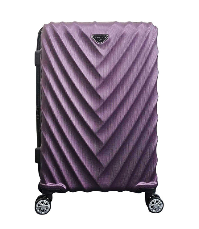 Colyton Large Hard Shell Suitcase in Purple