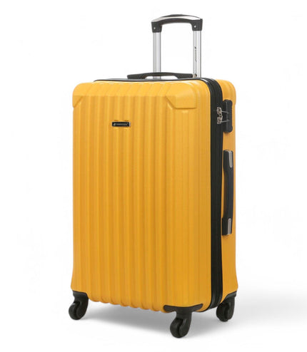 Corowa Medium Hard Shell Suitcase in Yellow