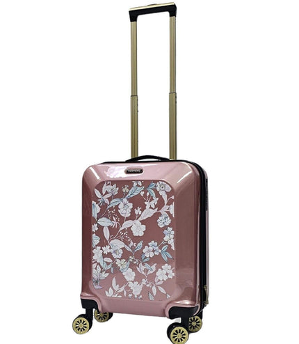 Canvey Cabin Hard Shell Suitcase in Pink