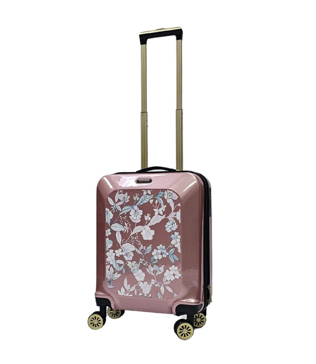 Canvey Cabin Hard Shell Suitcase in Pink