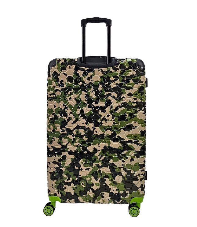 Brewood Extra Large Hard Shell Suitcase in Green