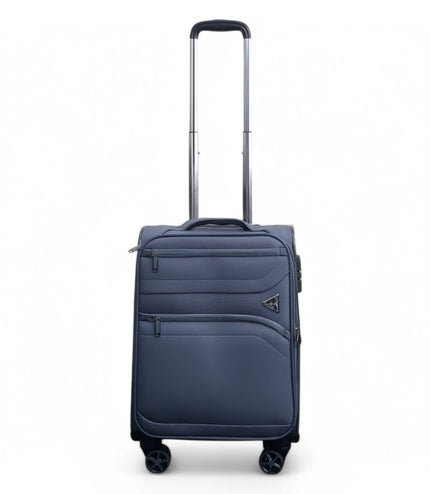 Corby Cabin Soft Shell Suitcase in Grey