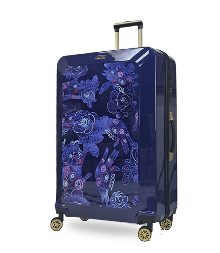 Canvey Extra Large Hard Shell Suitcase in Blue