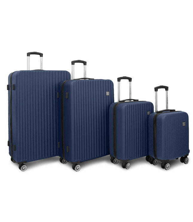 Alsager Set of 4 Hard Shell Suitcase in Blue