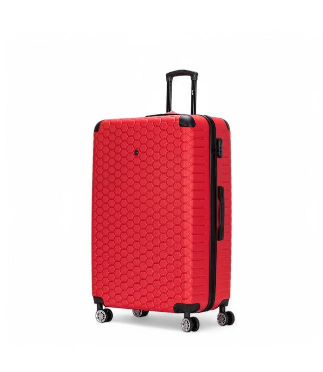 Noda X-Large Hard Shell Suitcase in Red