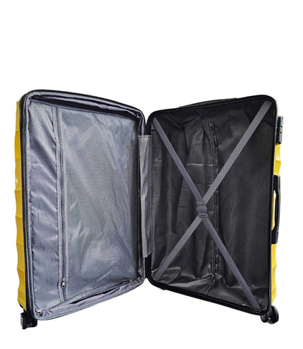 Colyton Medium Hard Shell Suitcase in Yellow