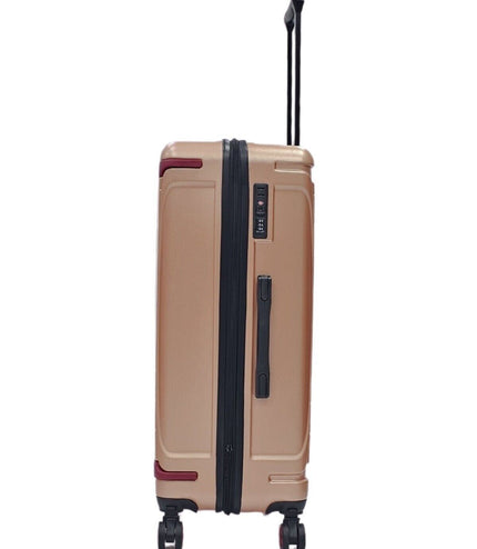 Chilton Large Hard Shell Suitcase in Rose Gold