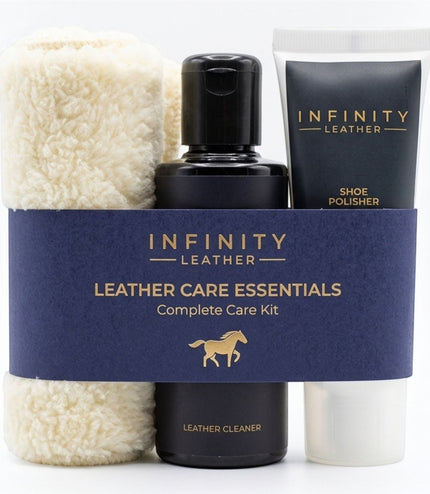 Leather Cleaner, Polish & Glove Smooth Leather Kit