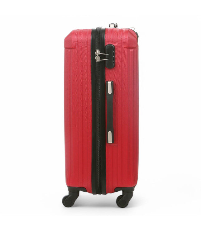 Corowa Underseat Hard Shell Suitcase in Red