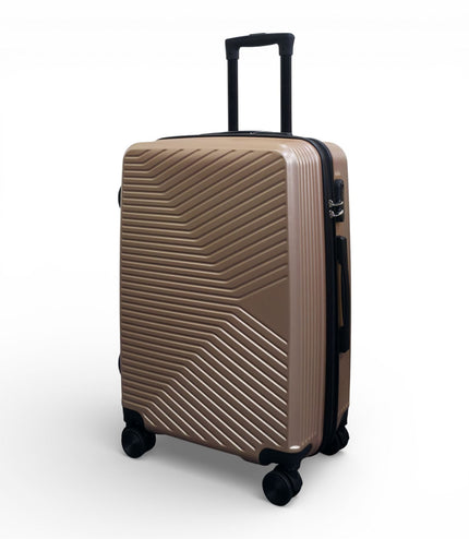 Junee Medium Hard Shell Suitcase in Gold