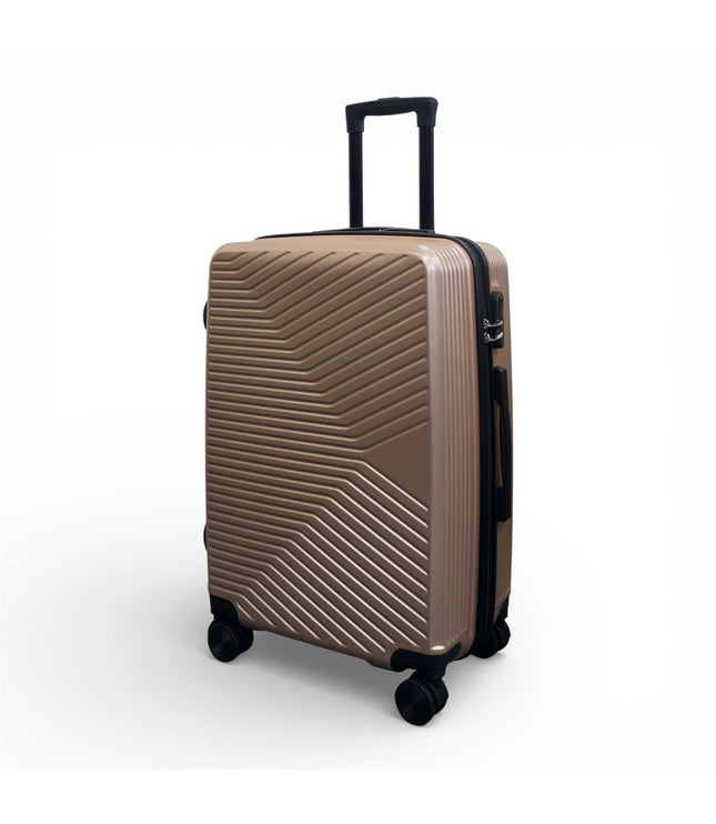 Junee Medium Hard Shell Suitcase in Gold