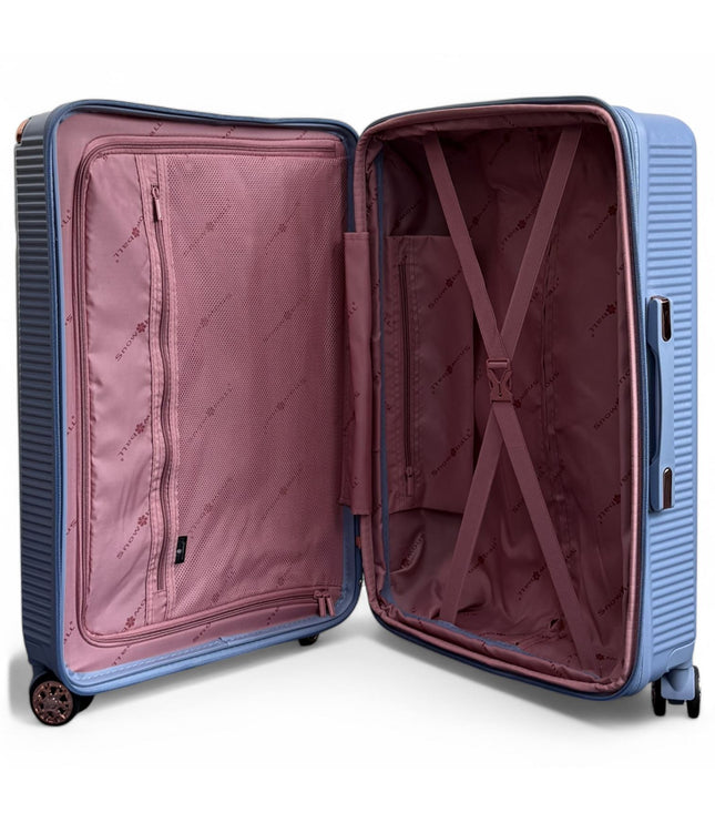 Cowra Large Hard Shell Suitcase in Blue