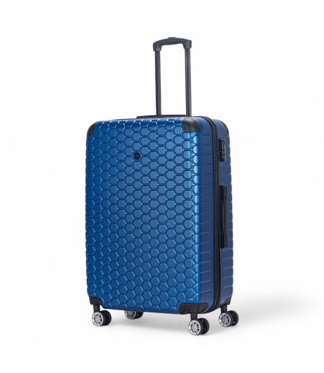 Noda Large Hard Shell Suitcase in Blue
