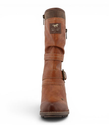 Mustang Women's Mid-Calf Heeled Long Boots - M0162001