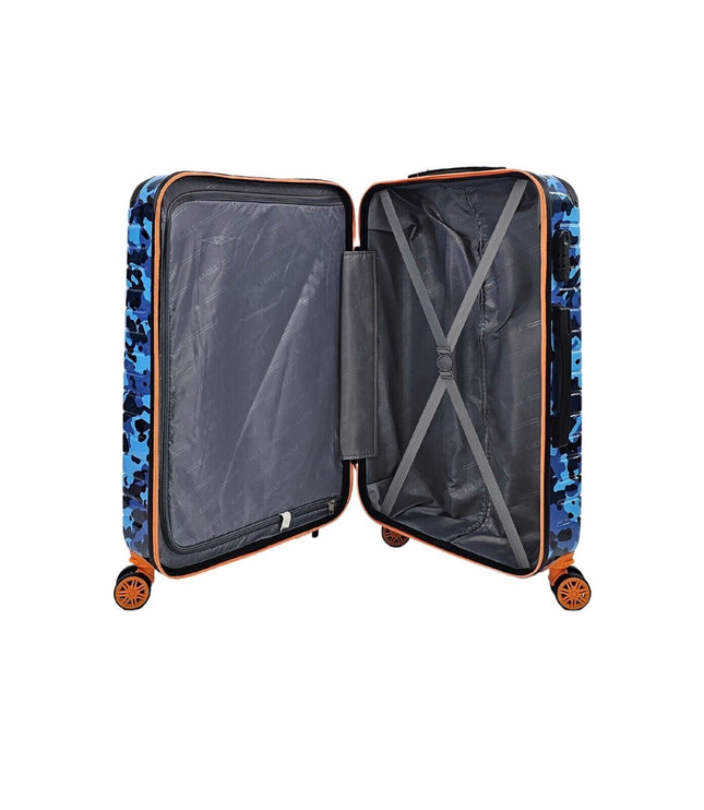 Brewood Medium Hard Shell Suitcase in Blue