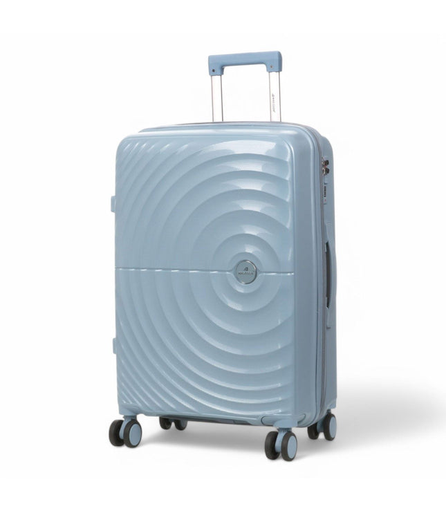 Balranald Medium Hard Shell Suitcase in Sky Blue