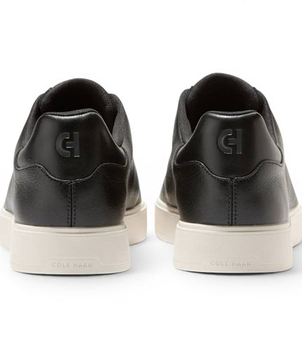 Cole Haan Men's GrandPro Luxe Mile Trainer Black Suede Sneakers - C44434