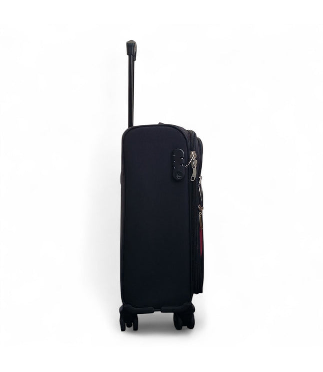 Gosford Cabin Soft Shell Suitcase in Black