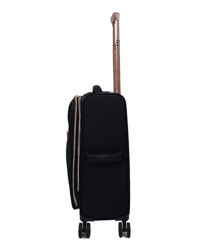 Bexley Cabin Soft Shell Suitcase in Black