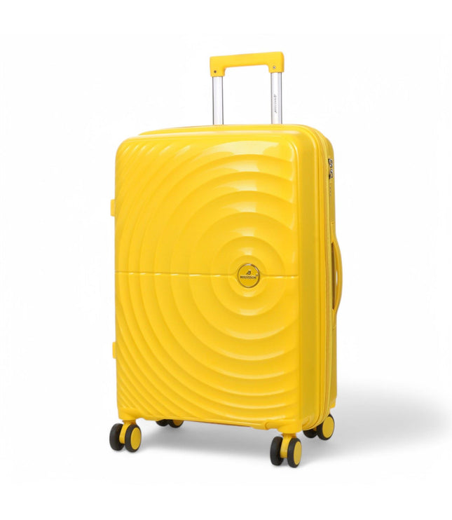 Balranald Medium Hard Shell Suitcase in Yellow