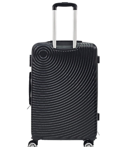 Chorley Medium Hard Shell Suitcase in Black