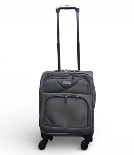 Nagoya Underseat Soft Shell Suitcase in Grey