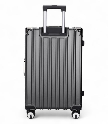 Airdrie Large Hard Shell Suitcase in Charcoal Black