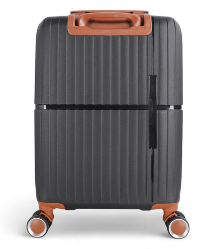 Corowa Large Hard Shell Suitcase in Black