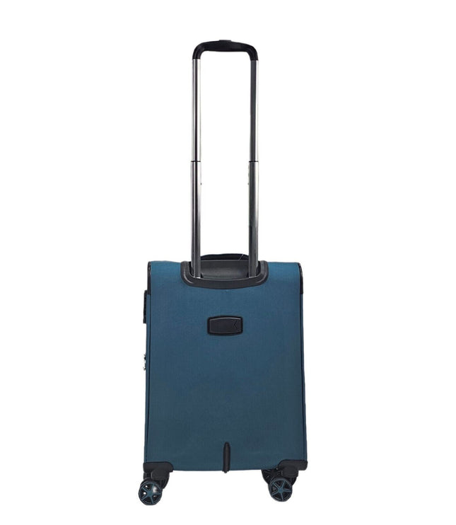 Corby Cabin Soft Shell Suitcase in Teal