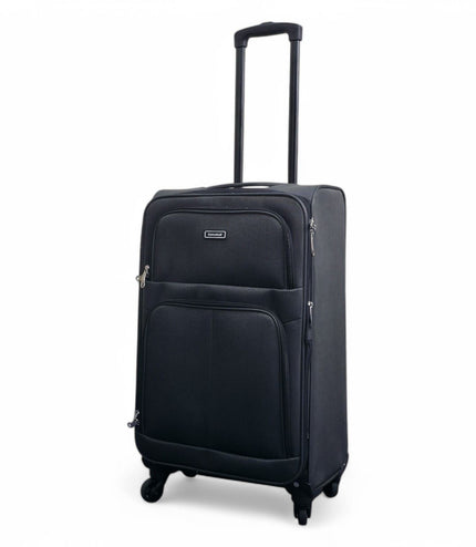 Tahara Medium Soft Shell Suitcase in Grey