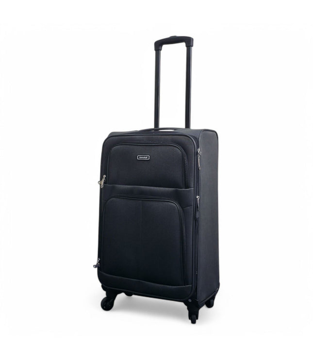 Tahara Medium Soft Shell Suitcase in Grey