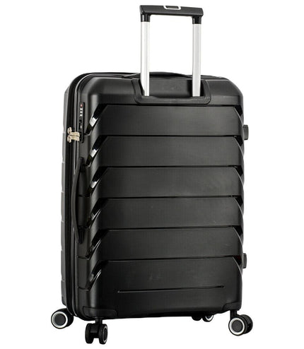 Cleckheaton Medium Hard Shell Suitcase in Black