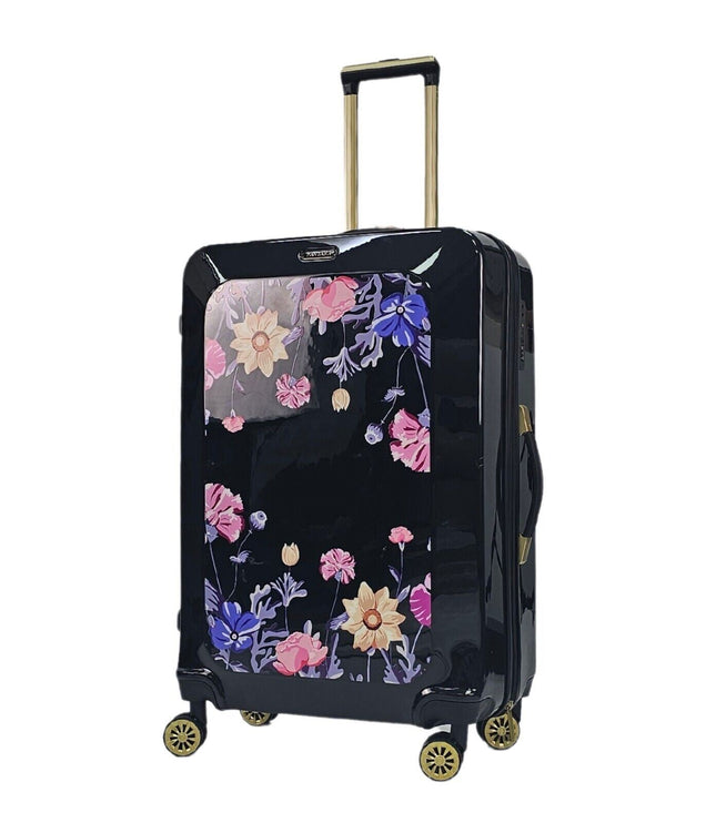Canvey Large Hard Shell Suitcase in Black