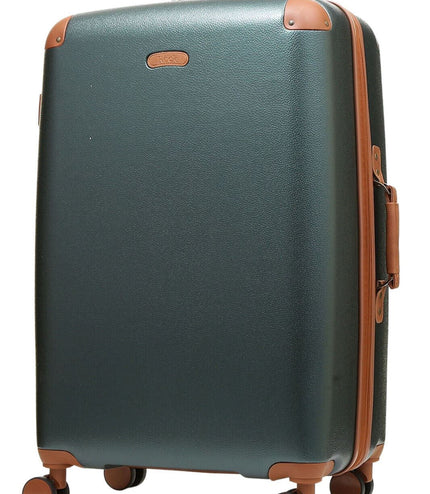 Amble Large Hard Shell Suitcase in Green