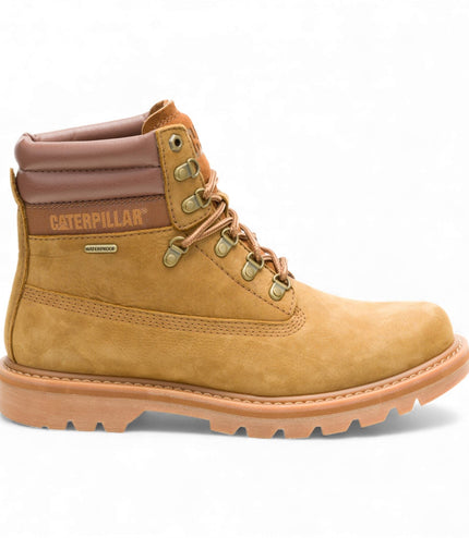 CAT (Caterpillar) Waterproof Colorado 2.0 Hiker Brown Leather Work Ankle Boots