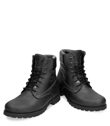 Panama Jack  03 C3 Men's Black Leather Waterproof Ankle Boots