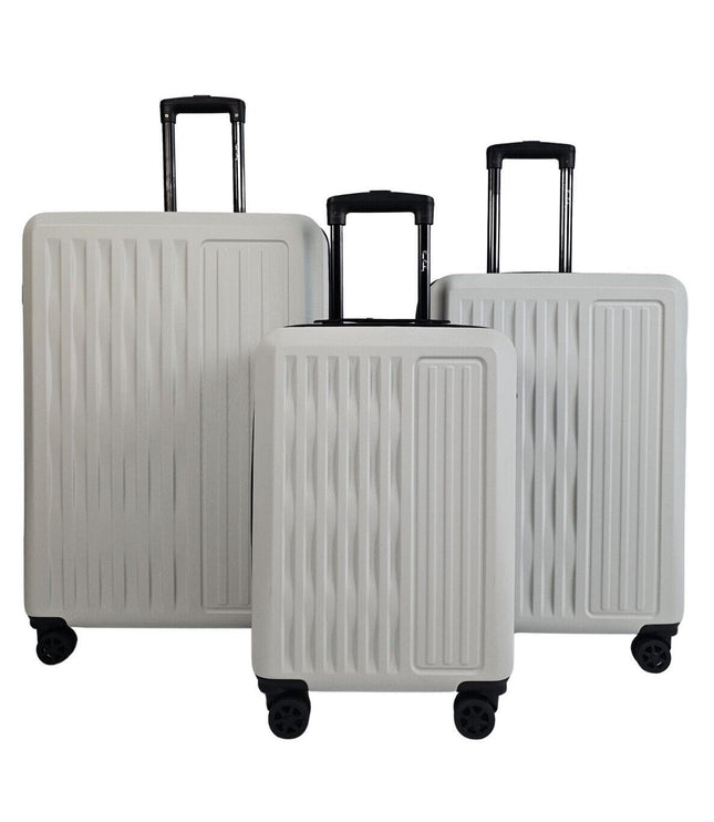 Croydon Set of 3 Hard Shell Suitcase in White