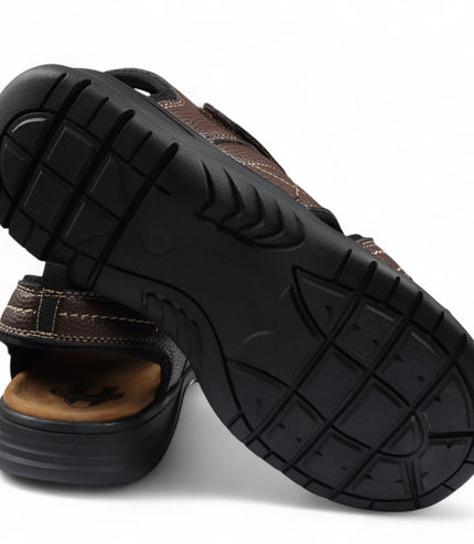 Men's Navy Lightweight Open Toe Casual Sandals