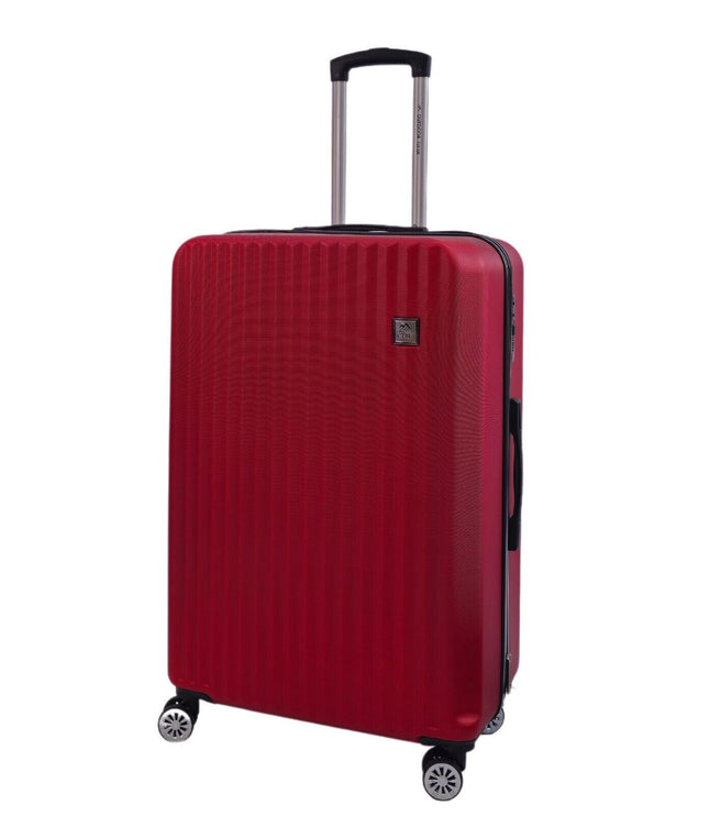Alsager Large Hard Shell Suitcase in Burgundy